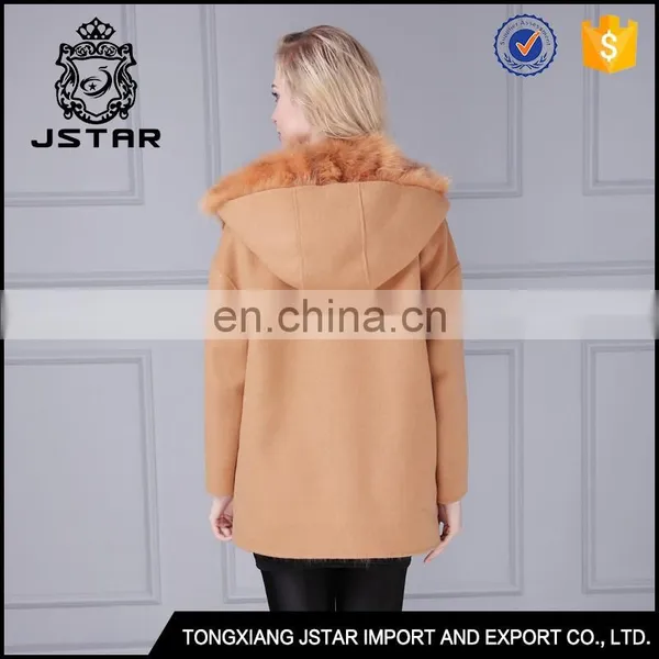 Hotsales Woman Sheepskin Coat Elegant Factory Outlet Cashmere Overcoat photo-5