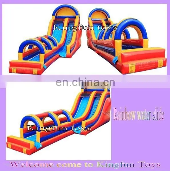 16L Giant Inflatable Wet Slide With Water Pool photo-3