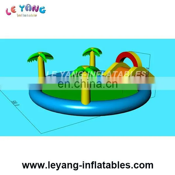 Kids Water Park With Slide Play on Land for Rent photo-2