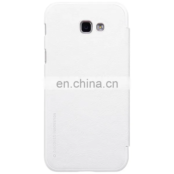 Nillkin Qin Series With Caller ID Window PU Leather + Hard PC Case for Samsung Galaxy A7 photo-3