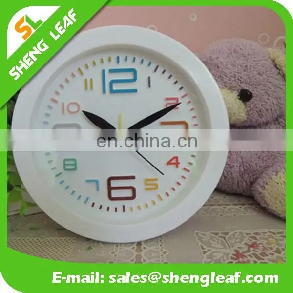 Round the Clock Students' Bedside Clock Round Alarm Clock photo-2