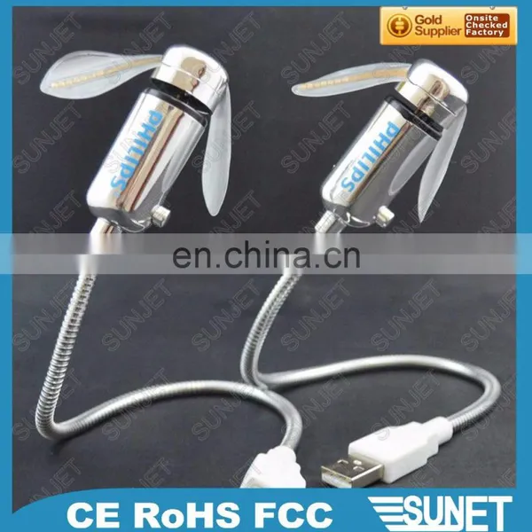 Light up Your Show LED Message and Metal Plated Usb Led Fan photo-4