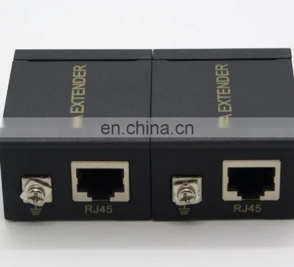 60M VGA Extender Repeater Adapter Over Single RJ45 Cat 5e Cat6 Network Cable Support 1080P Full 3D 1 Transmitter + 1 Receiver photo-6