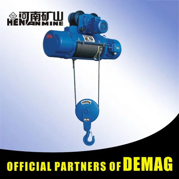 Mini Electric Wire Rope Hoist 100kg , Construction Mini Hoist Cranes photo-2