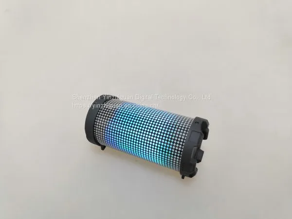 Portable Round Shape Wireless Speaker Mini Bluetooth Bazooka Speaker With Color Lights photo-4