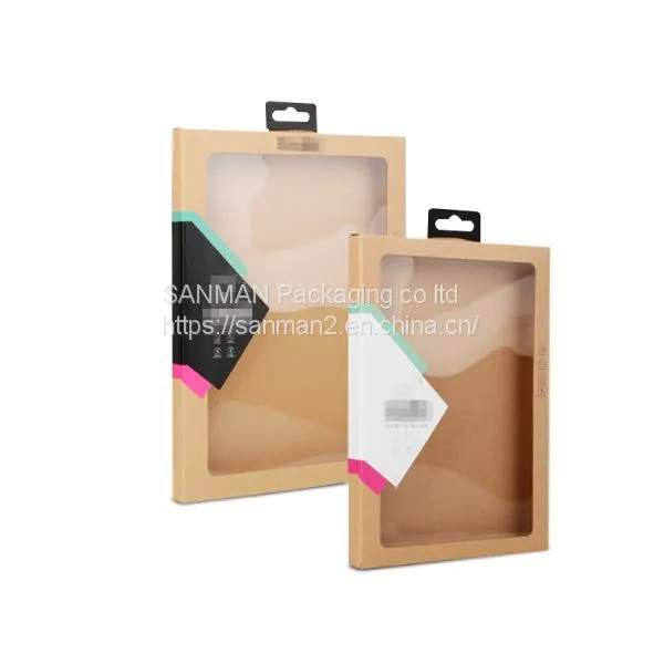 Kraft Paper Box Window for Food Packaging photo-5