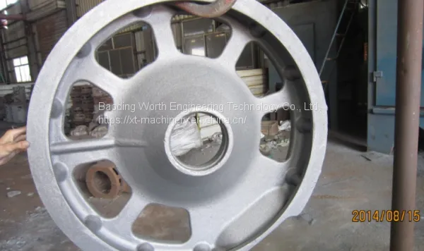 OEM/ODM Custom-made Stainless Steel Precision Casting Spare Parts for Diamond Wheel Pulley photo-3