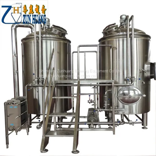 Beer Fermenting Equipment Mash System Brew Kettle 300 Liter Beer Equipment photo-5