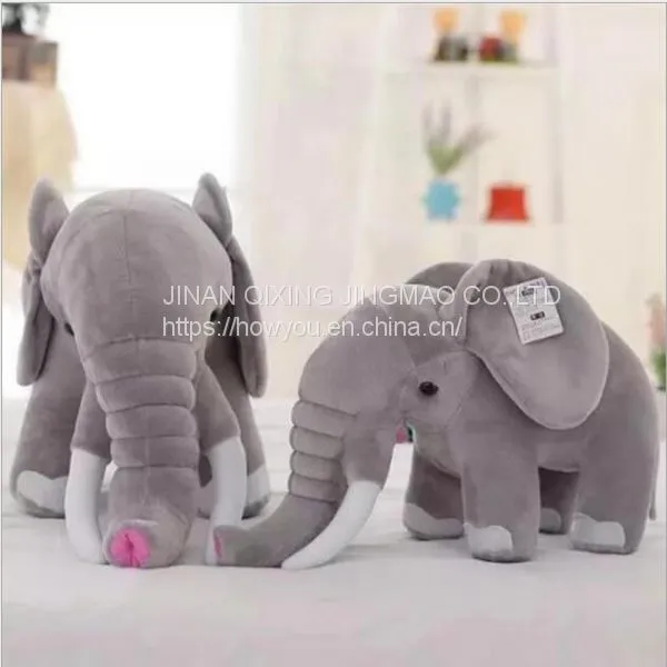 OEM ODM Hot Sell Elephant Plush Toy Pillow For Sleeping photo-2
