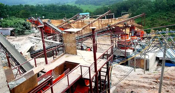 High Output Granite Crushing Production Line for Sale photo-2