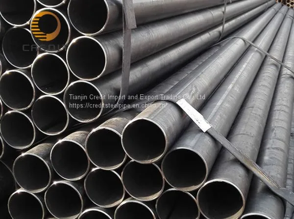 ASTM SCH40 ERW Steel Pipe For Construction Building ERW Steel Pipe photo-2