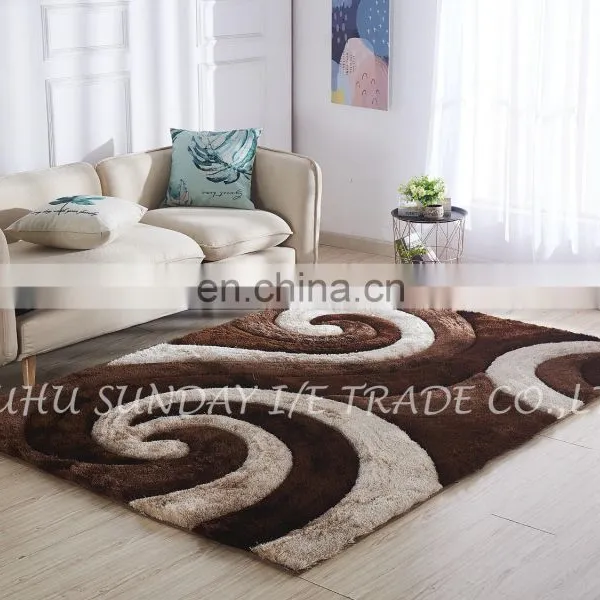 High Quality Fashionable Polyester 3D Shaggy Rug New Design photo-6