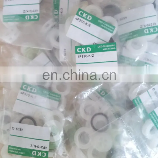 Pneumatic Cylinder Metric Single Lipped PU Piston Rod Oil Seal Ring White For Solenoid Valve CKD 4F310-KZ photo-3