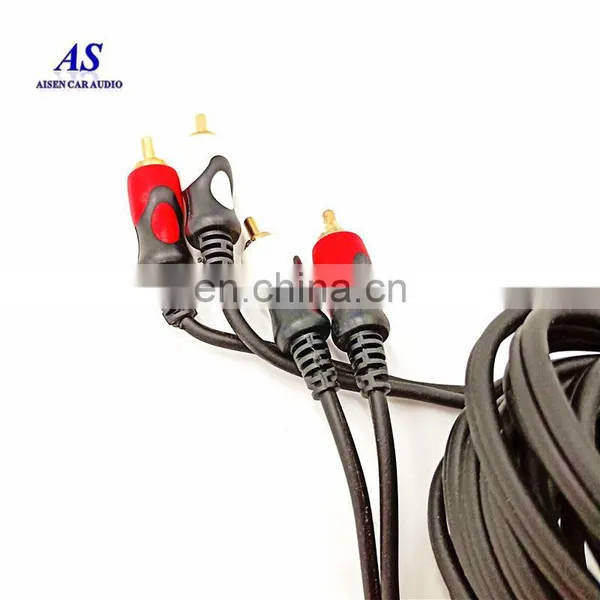 OFC RCA Cables Car Audio Rca Cables Length 17ft 4 Channel photo-5