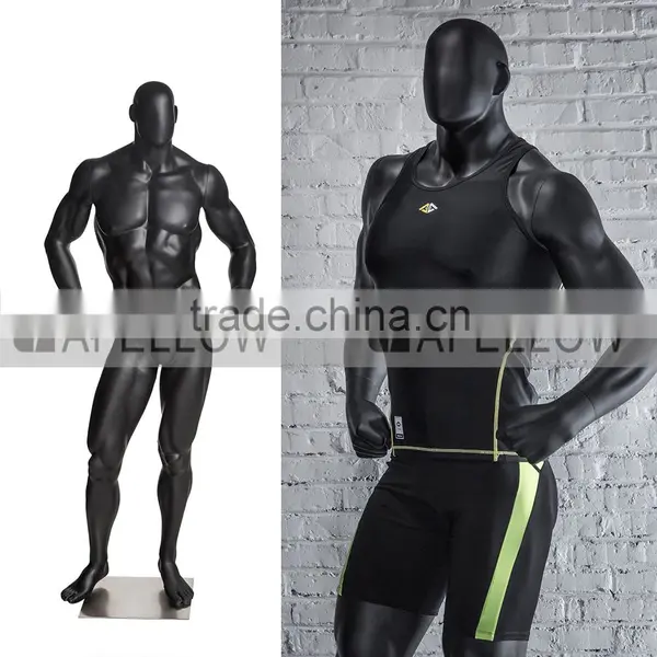 Fiberglass Muscle Mannequins Athletic Sport Dummy Manikin MAS-1B photo-2