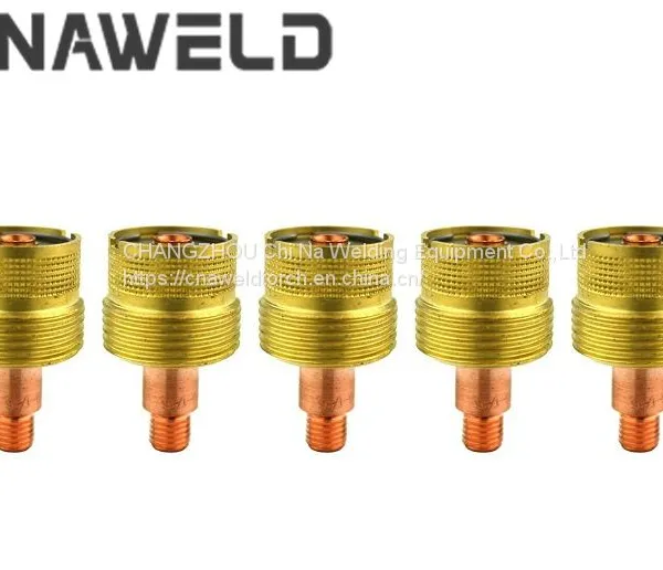 CNAWELD TIG Stubby Gas Lens Body 45V0204S 45V116S 45V64S 995795S for MIG Welding Torches photo-3