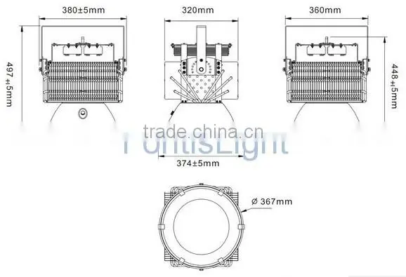 400W LED High Bay Light photo-5
