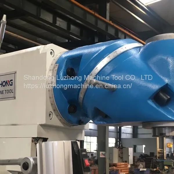 X6432 Swivel High Speed Vertical Rotary Head Milling Machine Tool With Knee Type photo-3