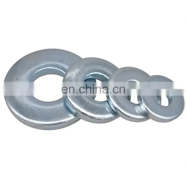 Mild Steel BSW BS4320 Flat Round Pressure Washer Asme b 18.22.1 Threaded Washer Zinc Plated photo-3