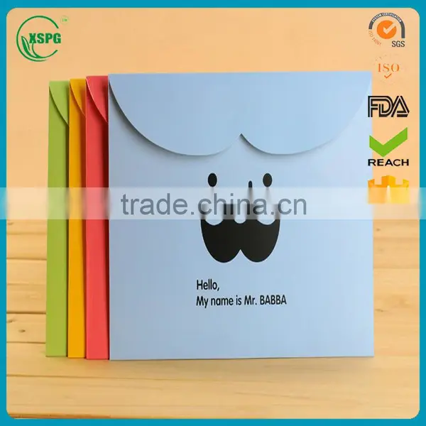 Colorful Cute Pvc Plastic Document File Folder Bag photo-2