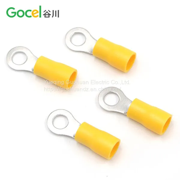 RV5.5-5 Yellow Waterproof Pre-insulated Cold Press Terminal photo-3