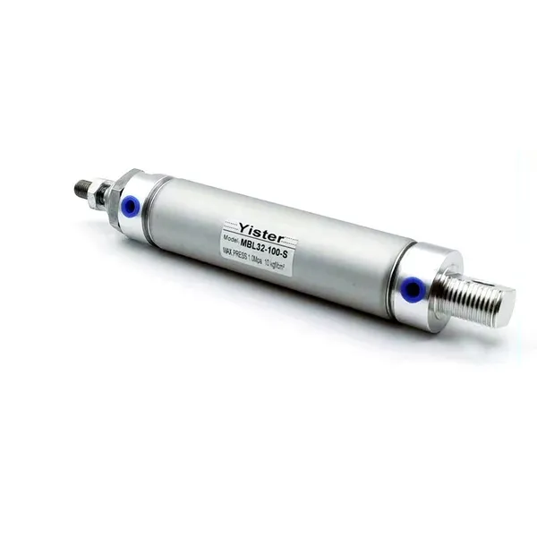 Double Acting MBL Series Aluminum Barrel Mini Round Body Air Pneumatic Cylinders photo-5