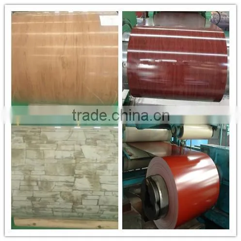 Prepainted Galvanized Steel Coil /color Coated Steel Coil / Ppgi/ Wooden Ppgi