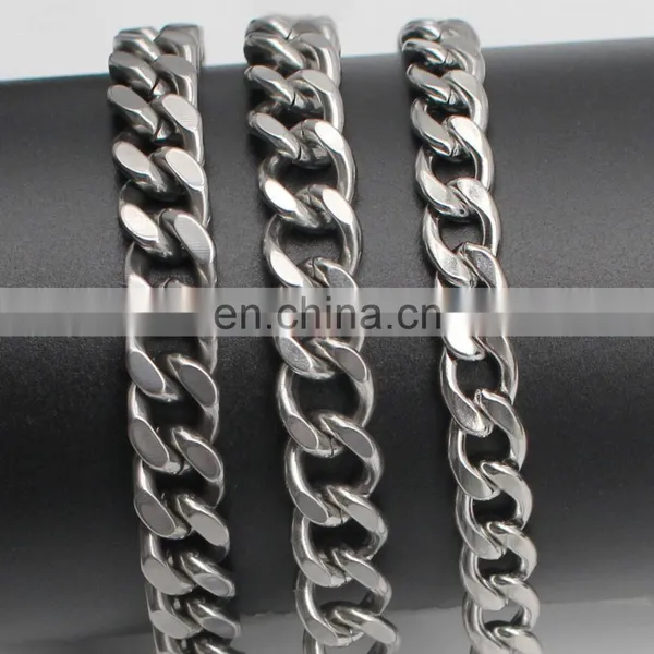 Women Hip Hop Neck Chain Jewelry Custom Stainless Steel Necklace Chain photo-2
