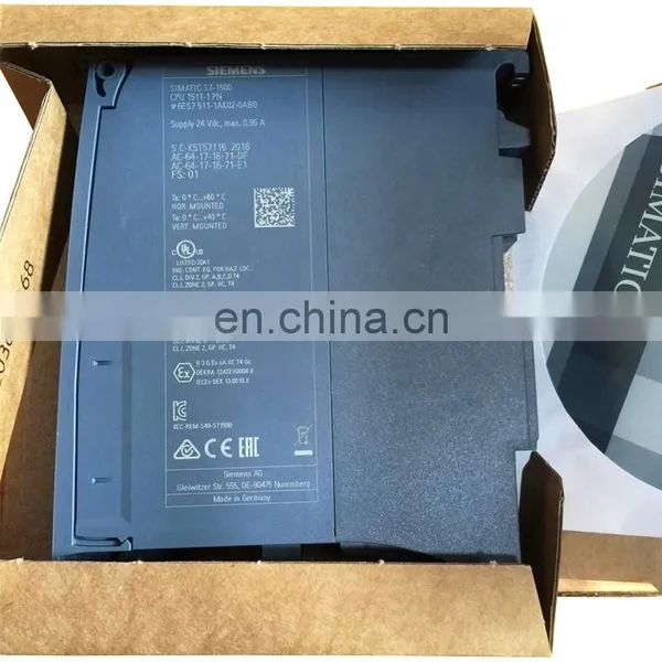 Hot Sale Siemens 6ES7511-1AK02-0AB0 Simatic PLC Module Controller photo-2