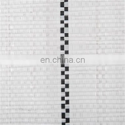 White Landscape Fabric Woven White Weed Mat Plastic Ground Cover