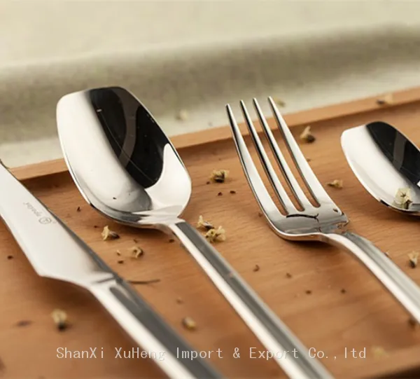 Food Grade Romantic Wedding Stainless Steel Cutlery Set Fork Spoon Knife For Wedding Party photo-2