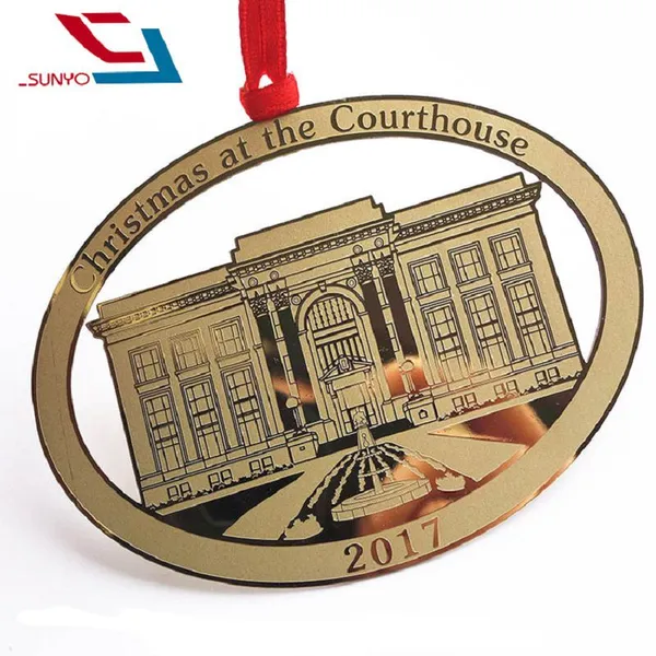 OEM Metal Gifts Type A-grade Personalized Expensive Christmas Ornaments photo-4