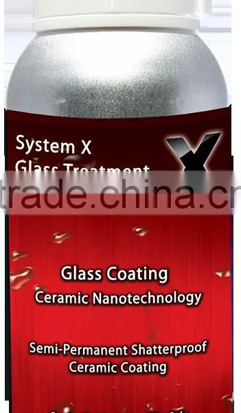 System X Glass Coating 9H Nano Ceramic Coating, 325ml Case