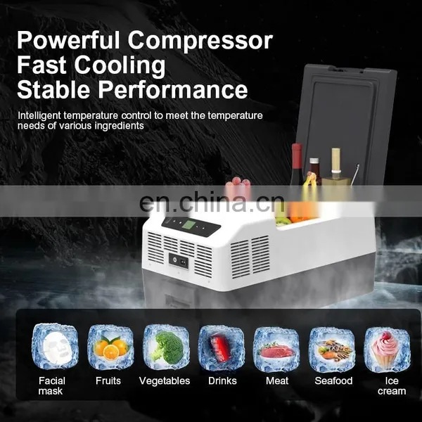 15L 30L 40L 50L Waterproof Refrigerator Portable Solar Car Fridge AC DC Camping 12v Freezer for Outdoor RV 4DW photo-4