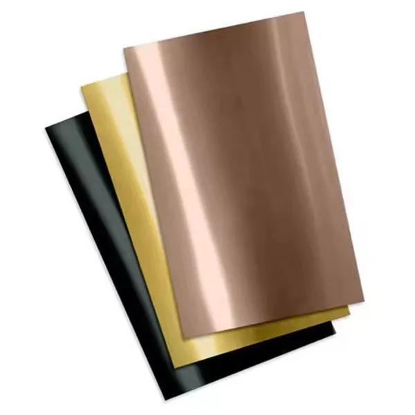 Golden Color SS 316 Design Stainless Steel Sheet With Different Colors for Food Package photo-5