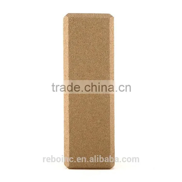 Reboinc-X10 Fitness Women Cork Yoga Brick Cork Yoga Board photo-6