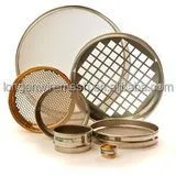 China Perforated Plate Wire Mesh Sieves 6 8 10 12 24 Inches Analysis Stainless Steel Screen for Laboratory photo-2