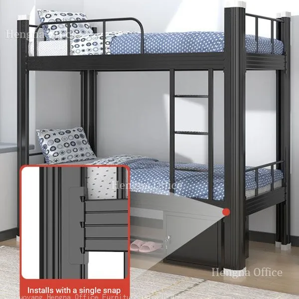 Industrial Worker Bed with Anti - Fall Guardrail for Logistics Park | Sturdy Structure, Noise - Free