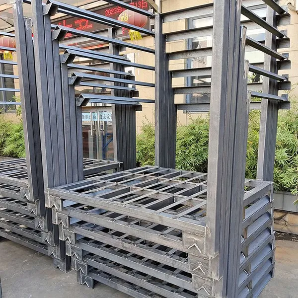 Heavy-Duty Nesting Pallet Rack for Efficient Warehouse Load Management photo-3