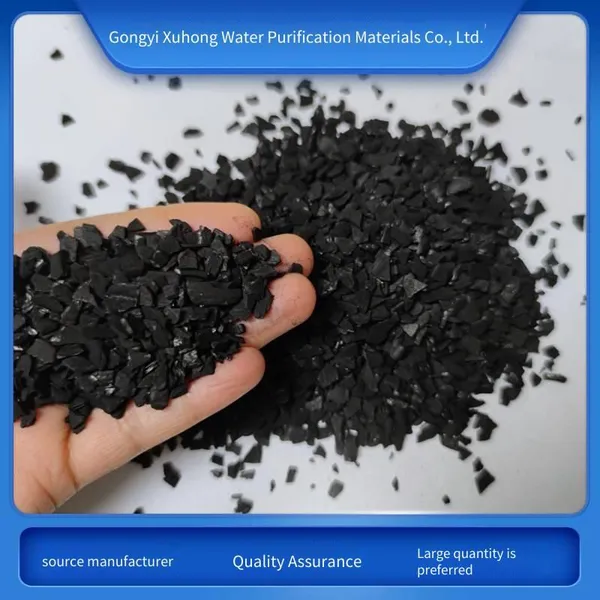 Purified Water Coconut Shell Activated Carbon. the Product is Hard, With an Iodine Value of 1000, Strong Adsorption Speed and Long Service Life. photo-3