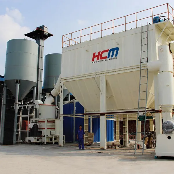 6t/h High Output Fluorite Ore Grinder HCM HCH Ring Roller Mill 325 Mesh D95 Fineness Industrial Pulverizer
