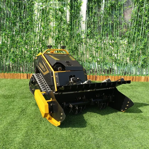 Orchard Inter-row Grass Control 1000mm Width 764CC Gasoline Engine Remote Control Flail Mower Mulcher Power String Trimmer photo-5