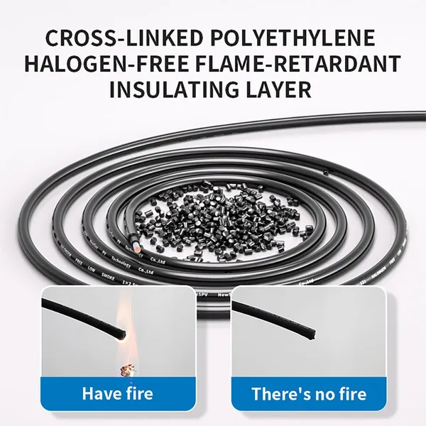 PV DC Cable 1500V H1Z2Z2-K Solar Power System photo-2