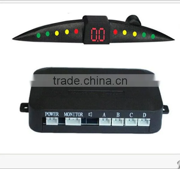 Parking Sensor System With 4 Sensors With Buzzer Alarm Car Parking Sensor
