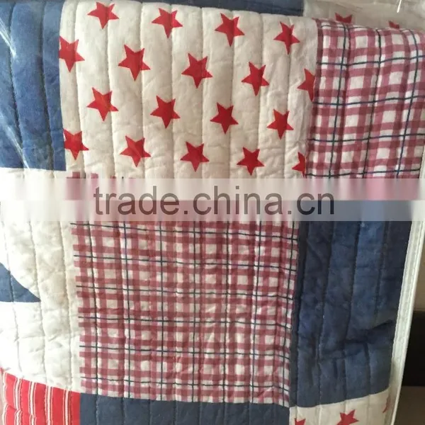 It's Worthwhile to Have This Children Quilt,European Style With Stars photo-3