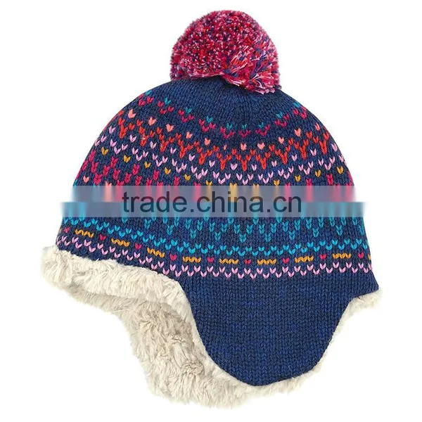 Custom Unique Design Logo Kids Ski Ear Cover Caps photo-2