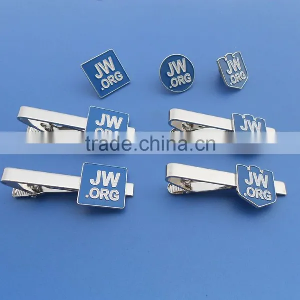 Customized Gift Set of Lapel Pin Tie Pin Clip Cufflinks photo-2