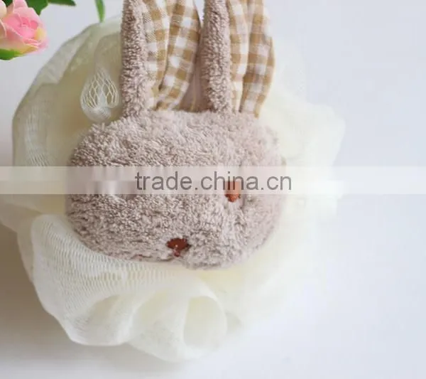 Coral Fleece Animal Bath Ball for Body photo-3