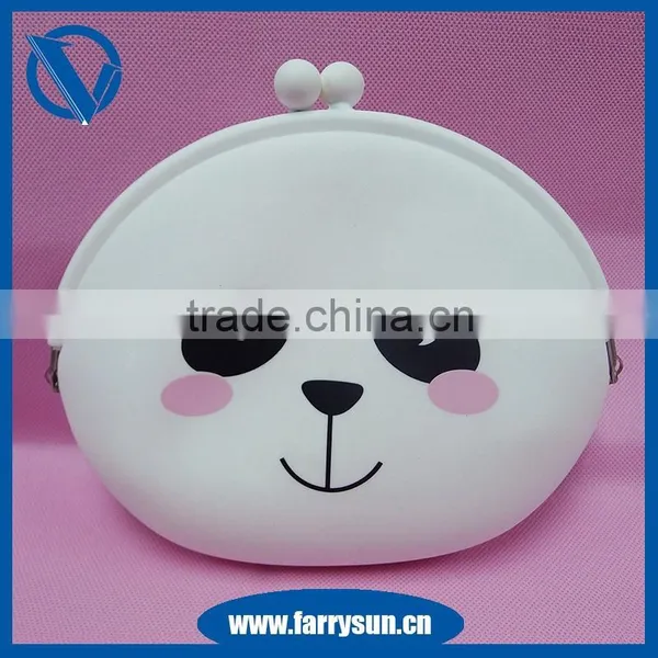 2015 High Grade Silicone Ladies Coin Bag/china Purses/ Silicone Cosmetic Bag photo-4