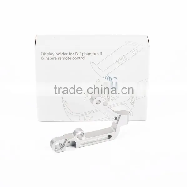 Silver Remote Control CNC Aluminum Rack Holder for DJI Phantom 3 Inspire 1 photo-5